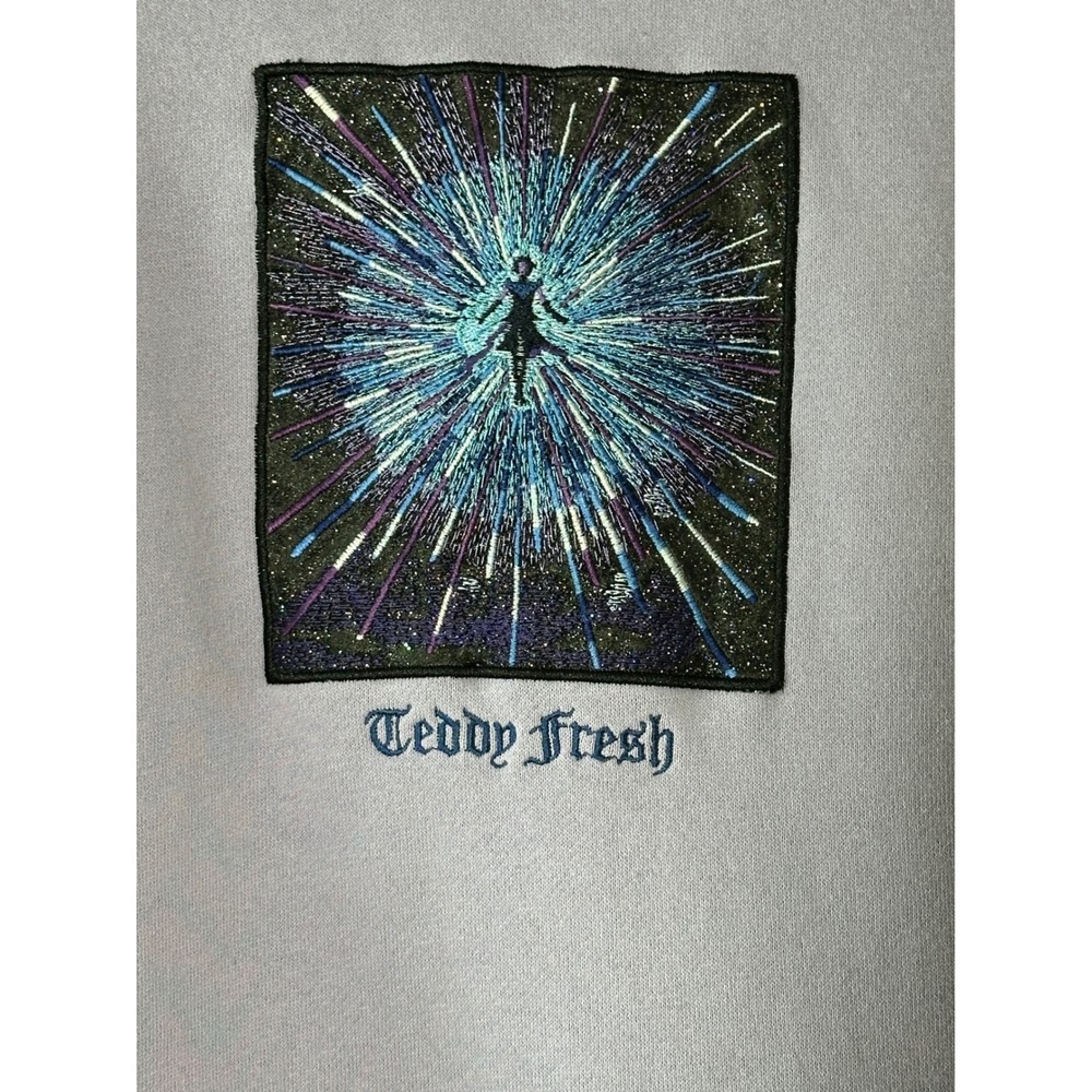 Teddy Fresh X Magic The Gathering TF H3H3 Hoodie 3XL Purple Embroidered Logo - Picture 3 of 11